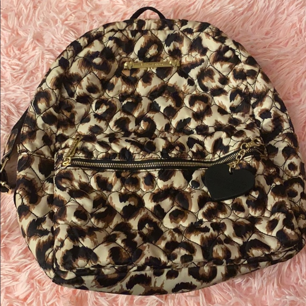 Betsey Johnson Cheetah backpack